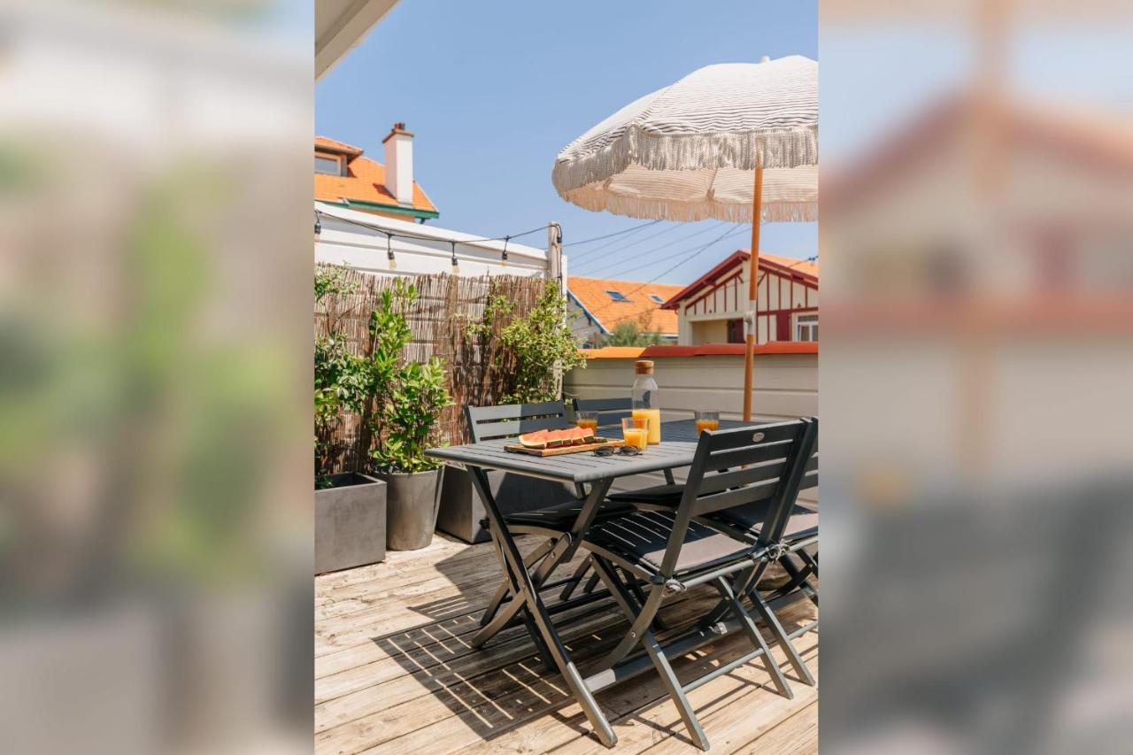 Little Bibi Terrace - Cote Des Basques And Private Garage Διαμέρισμα Μπιαρίτζ Εξωτερικό φωτογραφία